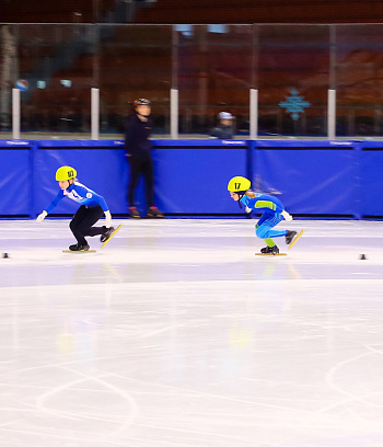 Открытое первенство Центра  по шорт- треку "Зимние потешки" 2023