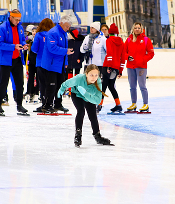 "Зимние потешки 2023" по конькобежному спорту