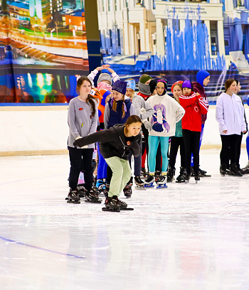 "Зимние потешки 2023" по конькобежному спорту