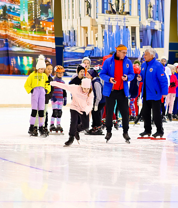 "Зимние потешки 2023" по конькобежному спорту