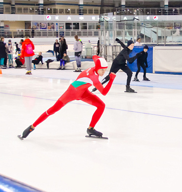 "Зимние потешки 2023" по конькобежному спорту