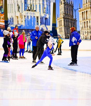 "Зимние потешки 2023" по конькобежному спорту