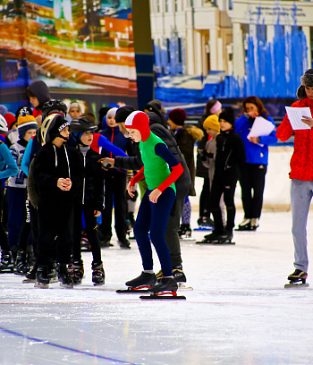 "Зимние потешки 2023" по конькобежному спорту