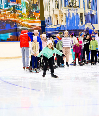 "Зимние потешки 2023" по конькобежному спорту