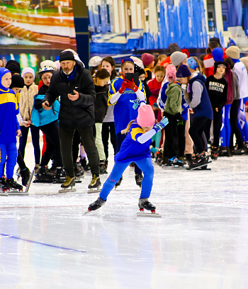 "Зимние потешки 2023" по конькобежному спорту