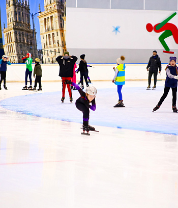 "Зимние потешки 2023" по конькобежному спорту